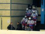 Arriv&eacute;e des joueurs sur la glace de Cergy !